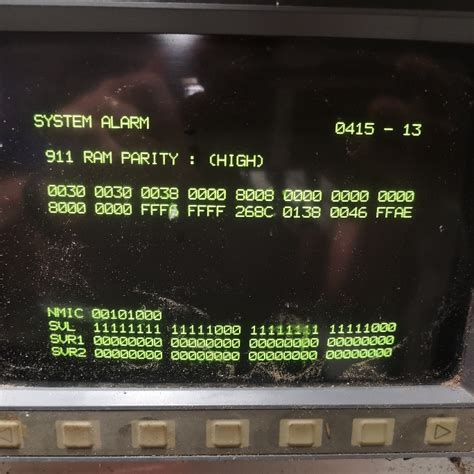 cnc 911 ram parity alarm|Fanuc 911 RAM PARITY ERROR Troubleshooting .